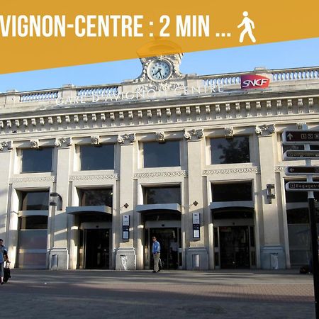 Apartament Le Rive Droite - Gare Centre - Wifi - Terrasse - Face Remparts Awinion Zewnętrze zdjęcie